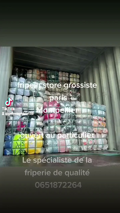 Photo Fripein store united grossiste